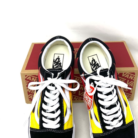 VANS Old Skool Flame Sneakers Low Top Women Size Shoes Suede Canvas VN0A38G1PHN - Picture 5 of 11
